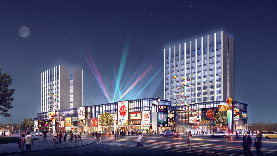 亳州市亳州海港城·天幕街效果图_样板间_实景图_vr全景图- 亳房网